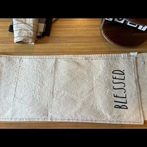 Rae Dunn table runner
